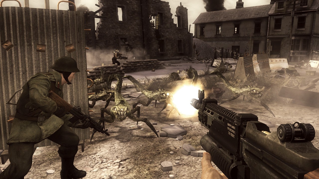 RESISTANCE 〜人類没落の日〜 ゲーム画面1