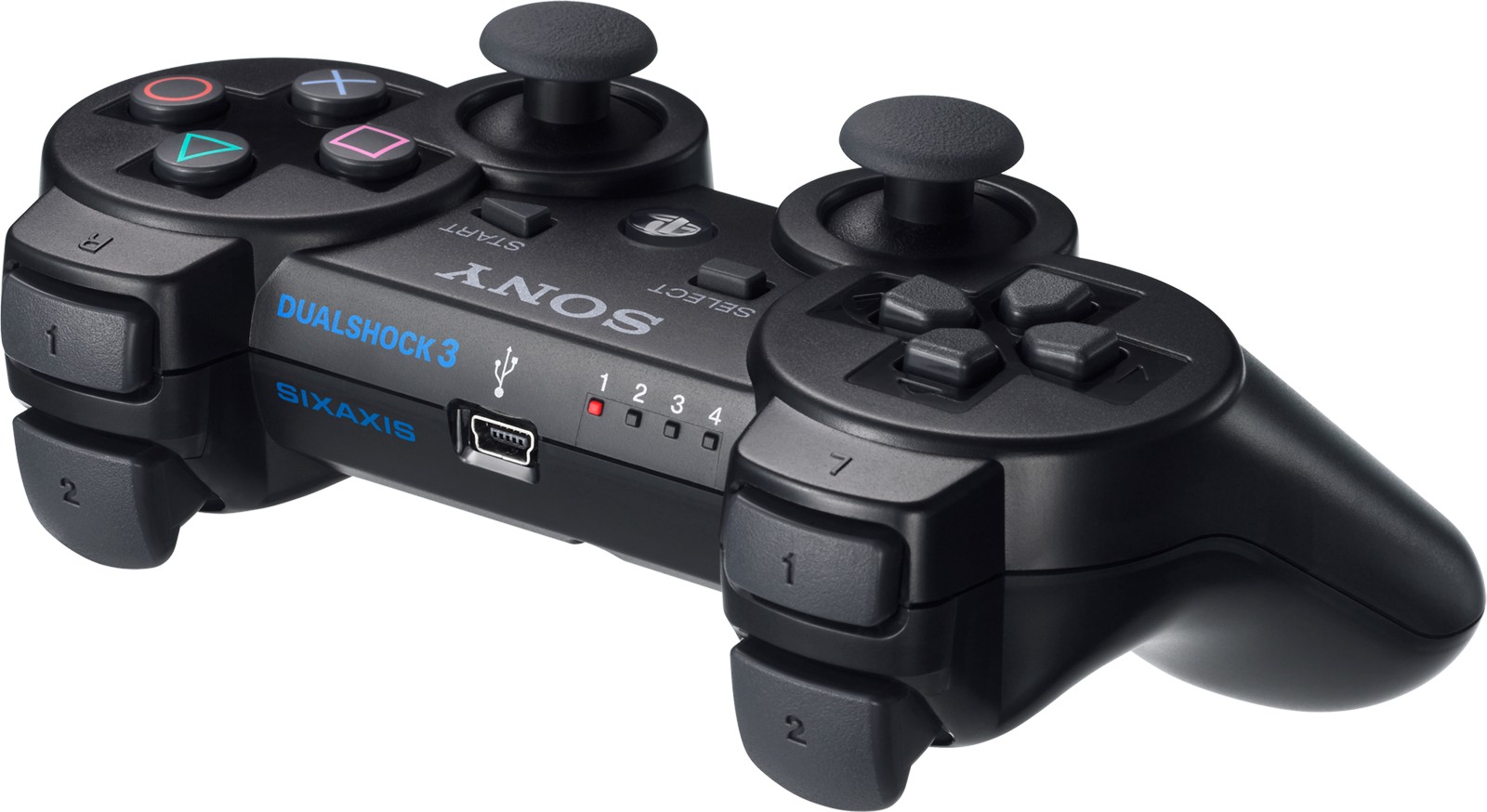 ワイヤレスコントローラ（DUALSHOCK®3）ブラック
