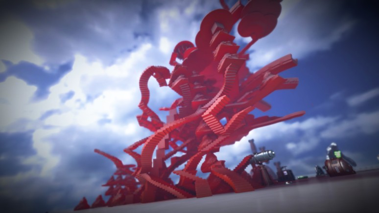 『The Tomorrow Children』ゲーム画面