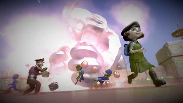 『The Tomorrow Children』ゲーム画面