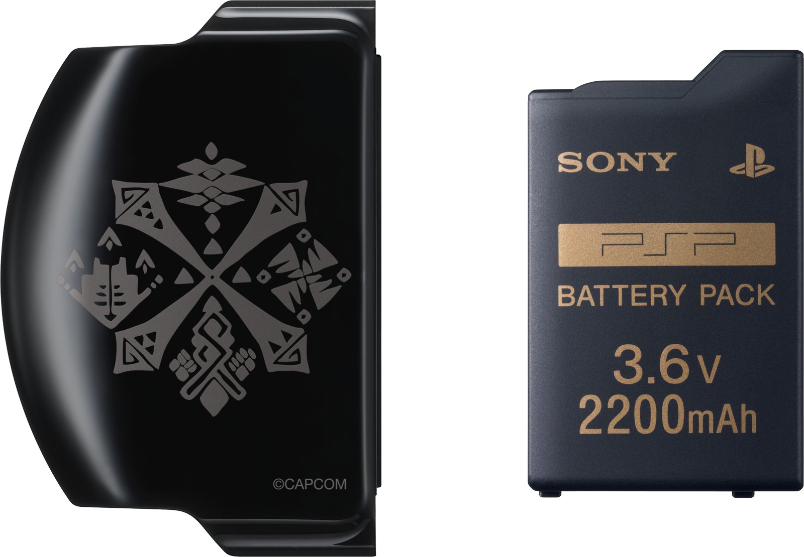 バッテリーパック(2200mAh) ～モンスターハンターポータブル オリジナルデザイン バッテリーカバー