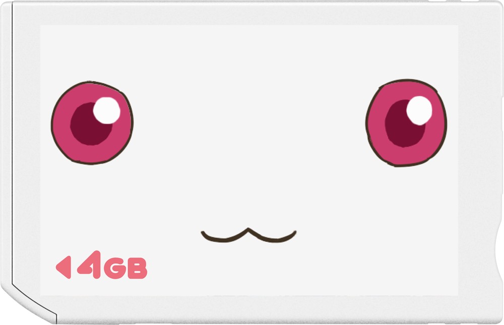 魔法少女まどか☆マギカ ポータブル メモリースティック PRO デュオ（Mark2）4GB