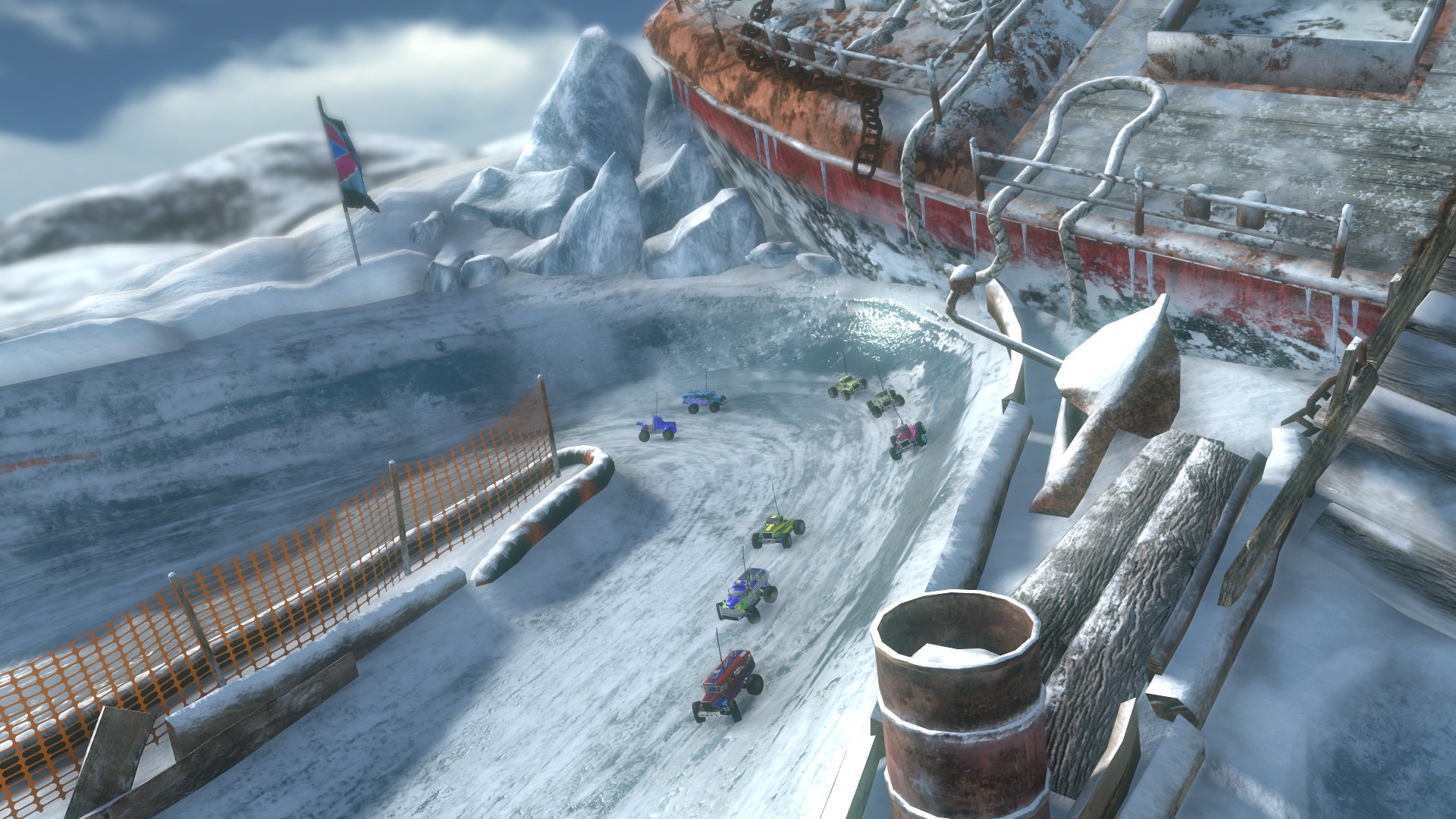 モーターストームRC ゲーム画面3