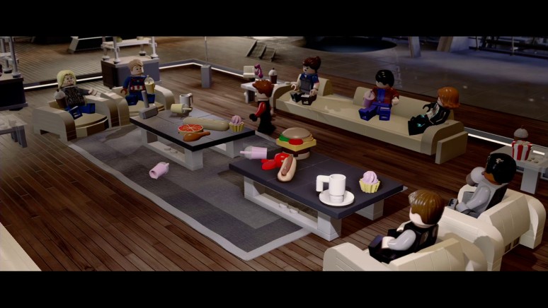 『LEGO マーベルアベンジャーズ』ゲーム画面