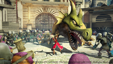 『アルティメット ヒッツ ドラゴンクエストヒーローズ　闇竜と世界樹の城』ゲーム画面