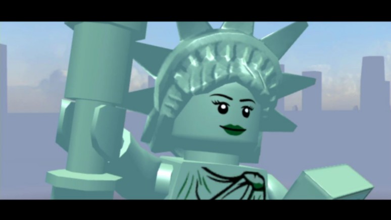 『LEGO マーベル アベンジャーズ』ゲーム画面