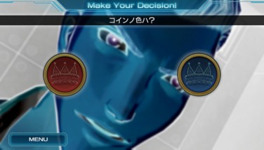 『ZERO ESCAPE 刻のジレンマ』ゲーム画面