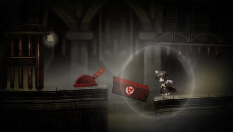 『ロゼと黄昏の古城』ゲーム画面